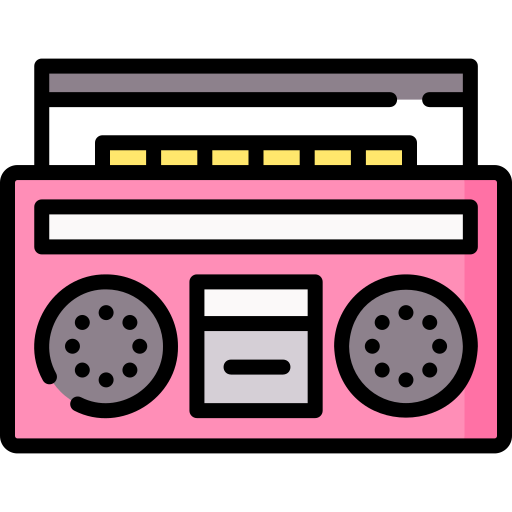casete de radio Special Lineal color icono