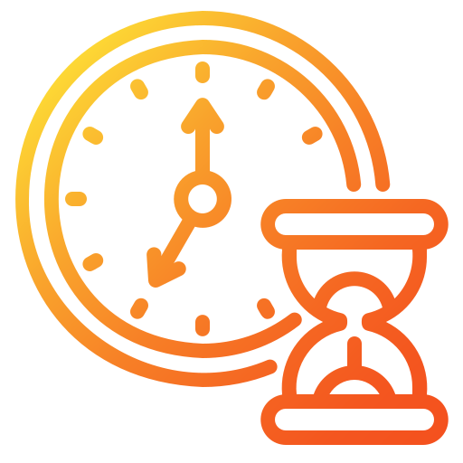 Time management Generic Gradient icon