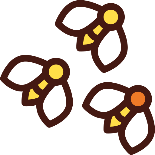 Bees Generic Outline Color icon