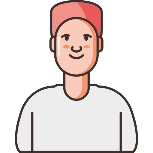 Young man Generic Thin Outline Color icon