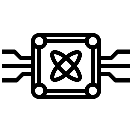 microprocesseur Generic Detailed Outline Icône