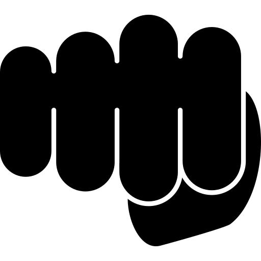 poing Generic Glyph Icône