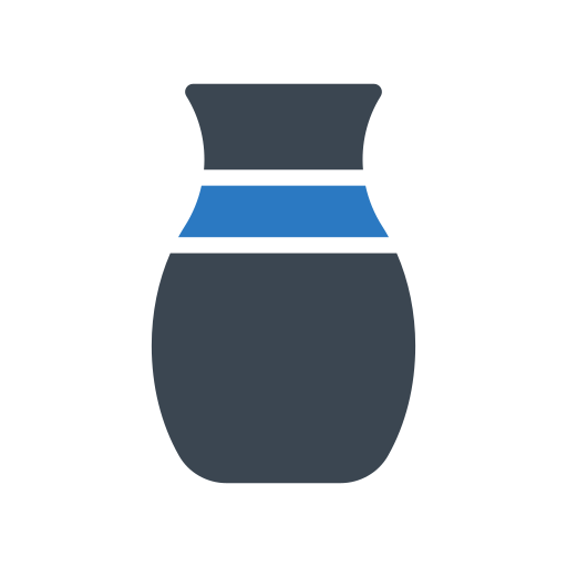 Vase Generic Blue icon