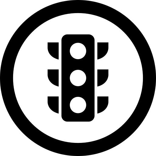 semáforo Generic Glyph Ícone