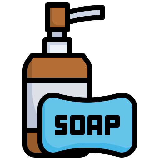 Soap container Surang Lineal Color icon