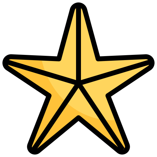 Морская звезда Surang Lineal Color иконка