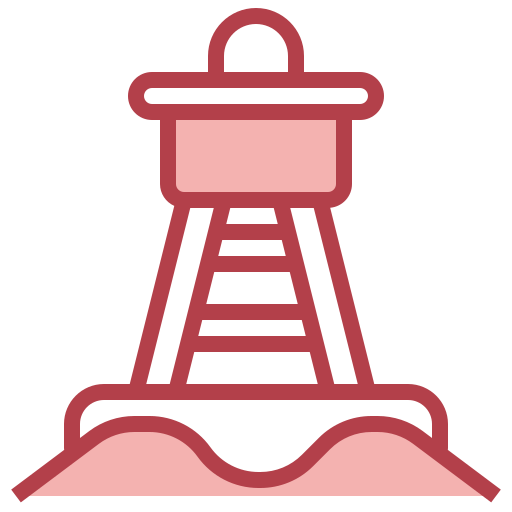 torre de salvavidas Surang Red icono