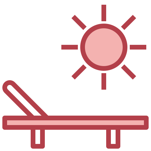 baño de sol Surang Red icono