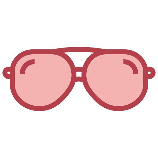oculos escuros Surang Red Ícone