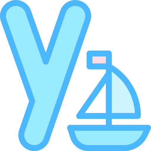 Letter y Detailed color Lineal color icon