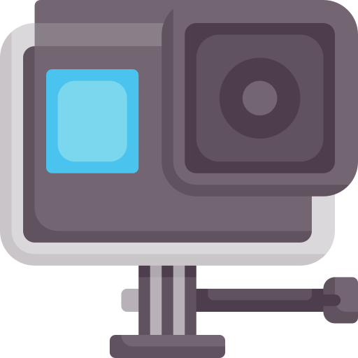 Action camera Special Flat icon
