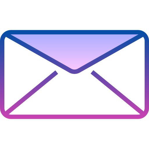 Mail Detailed bright Gradient icon