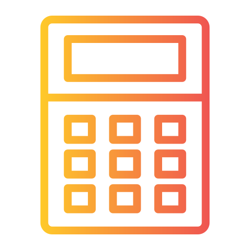 rekenmachine Generic Gradient icoon