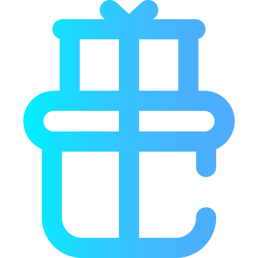Present Super Basic Omission Gradient icon