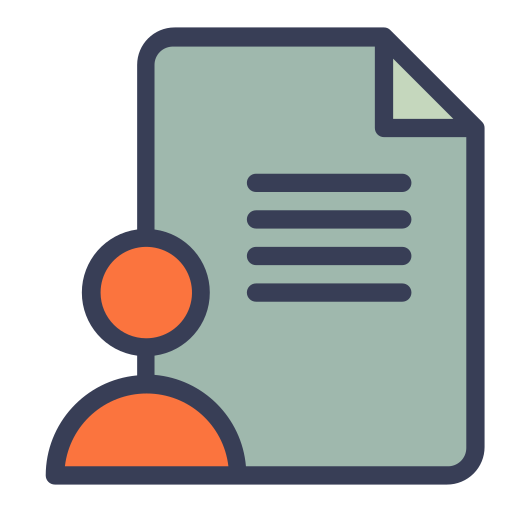 File Generic Outline Color icon