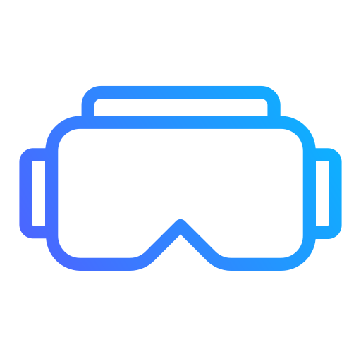 Virtual reality Generic Gradient icon