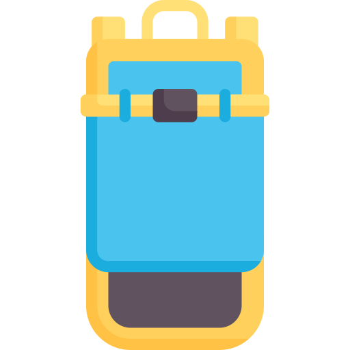 rucksack Special Flat icon