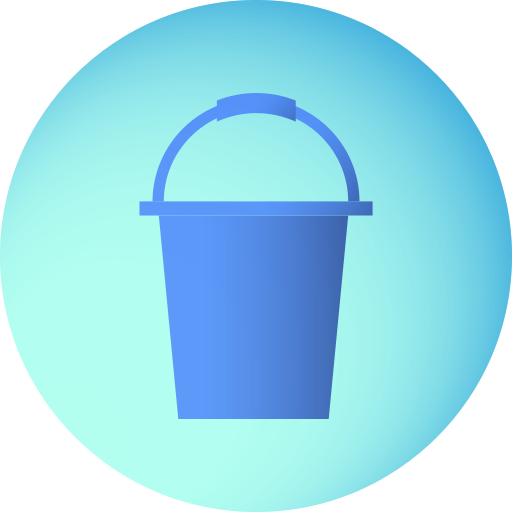 Bucket Generic Circular icon