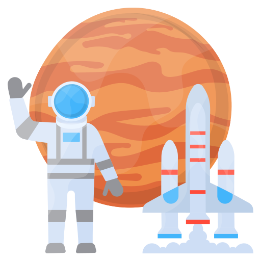 Space explorer Generic Flat icon