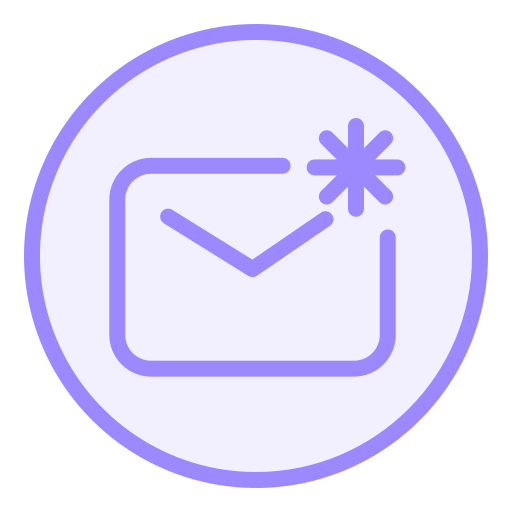 Новый e-mail Generic Outline Color иконка