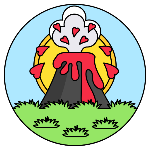 Volcano Generic Circular icon