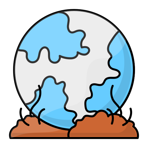 Global warming Generic Thin Outline Color icon