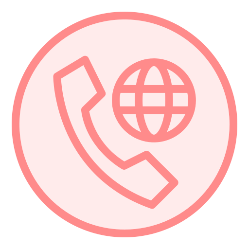 Международный звонок Generic Outline Color иконка