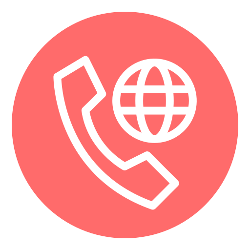 Международный звонок Generic Flat иконка
