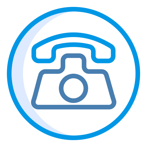 telefon Generic Blue icon