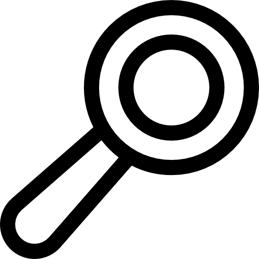 Лупа Basic Rounded Lineal иконка