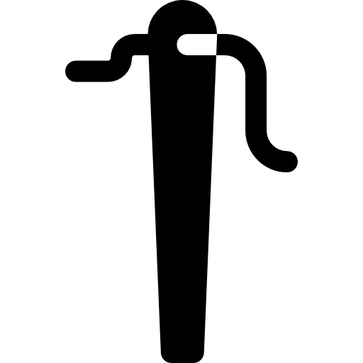 aguja Basic Rounded Filled icono