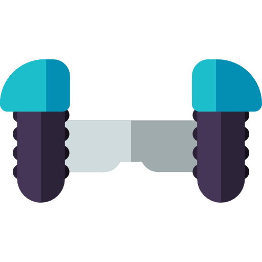 hoverboard Basic Rounded Flat icon