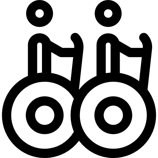 segway Basic Rounded Lineal Icône