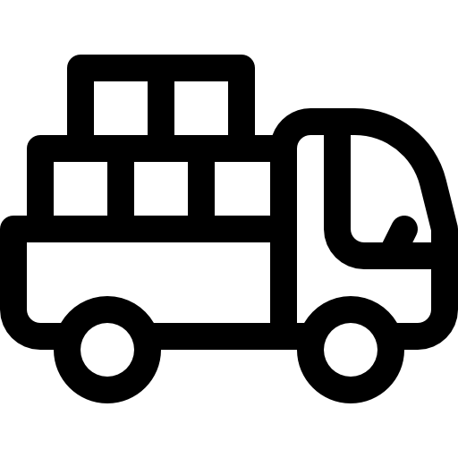ピックアップトラック Basic Rounded Lineal icon