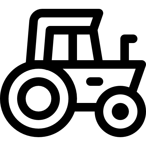 トラクター Basic Rounded Lineal icon