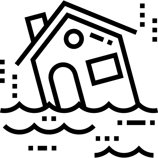 洪水 Detailed Straight Lineal icon