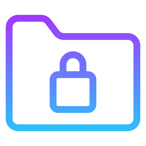 Encrypted data Generic Gradient icon