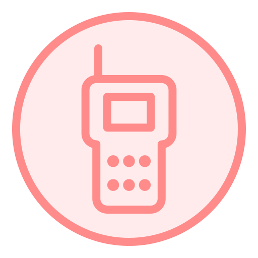 walkie-talkie Generic Outline Color icon