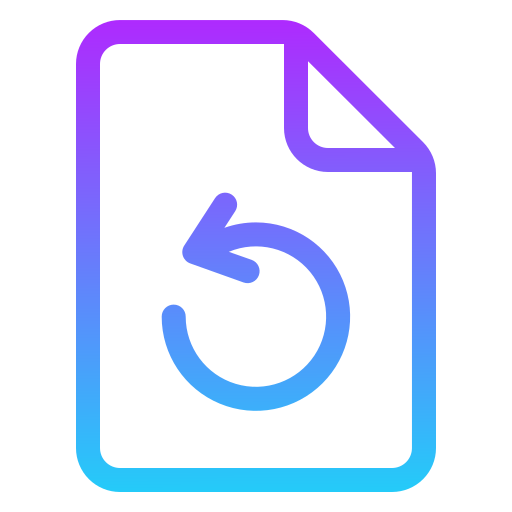 File Generic Gradient icon