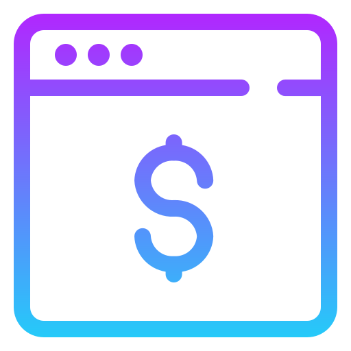 Web money Generic Gradient icon