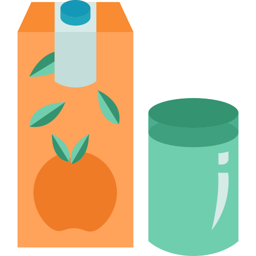 sok pomarańczowy Amethys Design Flat ikona
