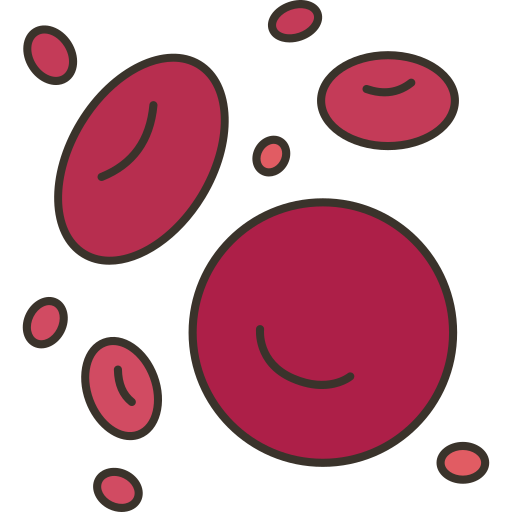 hemoglobine Amethys Design Lineal Color icoon