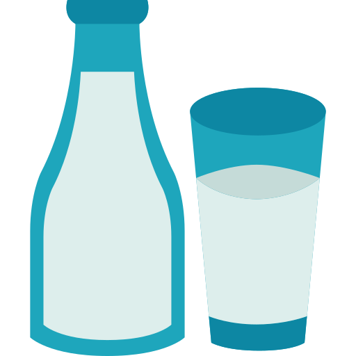 Milk Amethys Design Flat icon