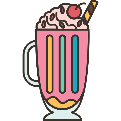napój mleczny Amethys Design Lineal Color ikona
