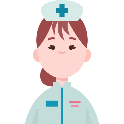 pielęgniarka Amethys Design Flat ikona