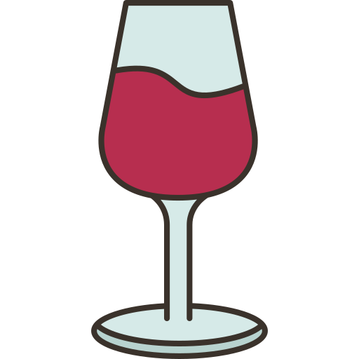 copa de vino Amethys Design Lineal Color icono