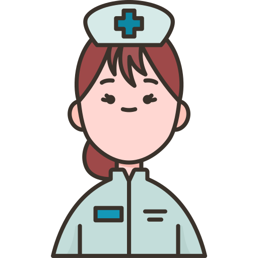 看護婦 Amethys Design Lineal Color icon