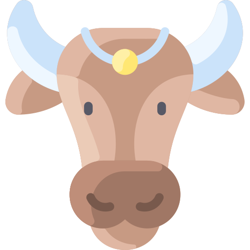 Cow Vitaliy Gorbachev Flat icon