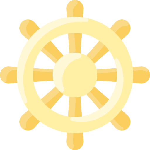 Dharma wheel Vitaliy Gorbachev Flat icon