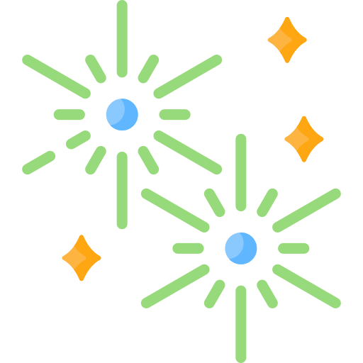 fajerwerki Special Flat ikona